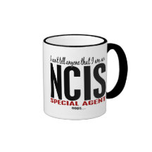 I Cant Tell Anyone NCIS Agent Coffee Mug