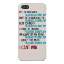 I Can't Win Case Cover For iPhone 5