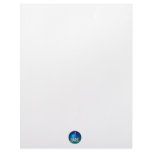 I care.  "I care" in white text on blue green glob letterhead