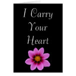 I Carry Your Heart, I Carry it in My Heart Greeting Cards