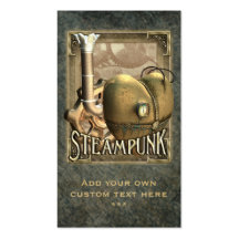 I cartes de profil de Steampunk de coeur Cartes De Visite Personnelles