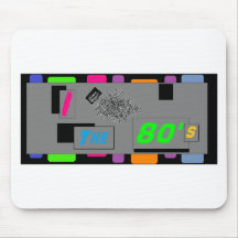 I Cassette the 80's Mousepad