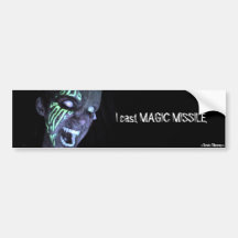 I cast MAGIC MISSILE Bumper Sticker