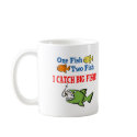 I Catch BIg Fish mugs
