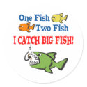 I Catch BIg Fish stickers
