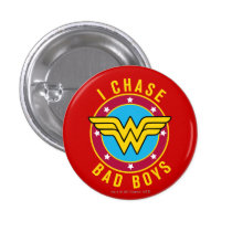 I Chase Bad Boys buttons