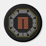 I Ching Hexagram 23 Po "Stripping" Fridge Magnets