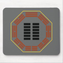 I Ching Hexagram 2 K'un "The Receptive" mousepads