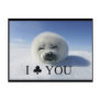 I Club You (love / valentine's day) Postcard