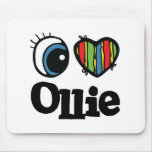 I coeur (amour) Ollie Tapis De Souris