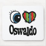 I coeur (amour) Oswaldo Tapis De Souris