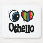 I coeur (amour) Othello Tapis De Souris