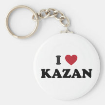 I coeur Kazan Russie Porte-clefs