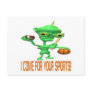 I Come For Your Sports Postcard