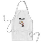 I Cook - Male Chef Apron