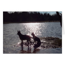I could spend a lifetime of sunsets with you! greeting card