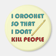 I Crochet, Refrigerator Magnets