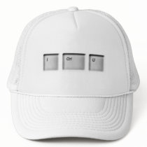 I Ctrl U Apparel For Baby to Adults Hats