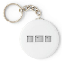 "I Ctrl U" Every product that you could want Key Chain