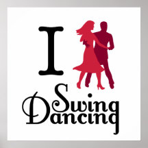 I (Dance) Swing Print
