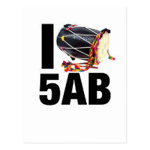 I ( Dhol ) 5AB Postcards