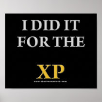 I Did it For the XP