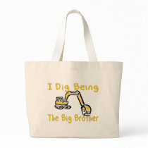 i dig big brother tote bags