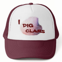 I DIG CLAMS HAT