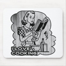 I Dig Cooking Garnish Mousepad
