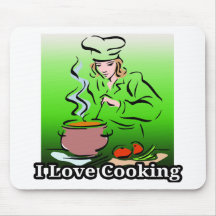 I Dig Cooking Hot Cooking Mousepads