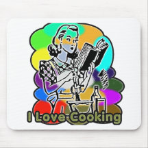 I Dig Cooking Ingredients Mouse Pads