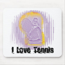 I Dig Tennis Ad Court Mouse Pads