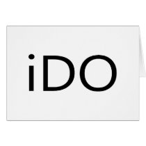 I Do Card
