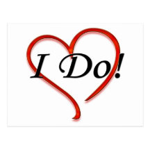 I do! heart post cards