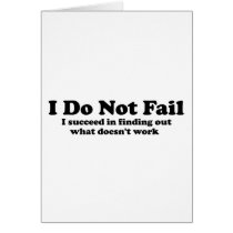 I Do Not Fail