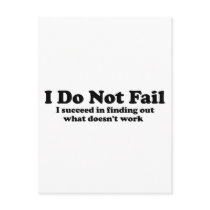 I Do Not Fail