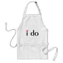 I Do (Pink Hrt) Apron