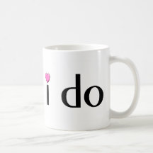 I Do (Pink Hrt) Mug