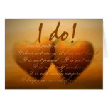 I do! Wedding Heart Cards
