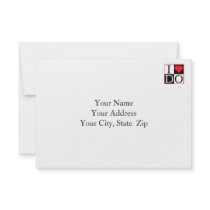 I Do Wedding Invitation