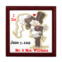 I Do! Wedding Keepsake Box
