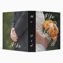 I Do Wedding Photobook 3 Ring Binders