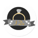 I Do Wedding Stickers
