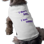 I don't bite 1 doggie tee