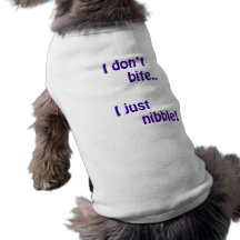 I don't bite 1 doggie tee