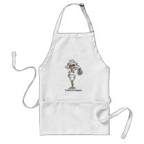 I don't do bedpans! apron