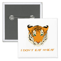I Don't Eat Wheat Buttons