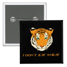 I Don't Eat Wheat Pinback Button