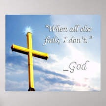 I dont fail poster