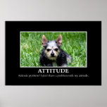 I don't have an attitude problem [XL] Poster